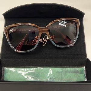 Maui Jim Rose Starfish Sandstone w/Blue SunGlasses